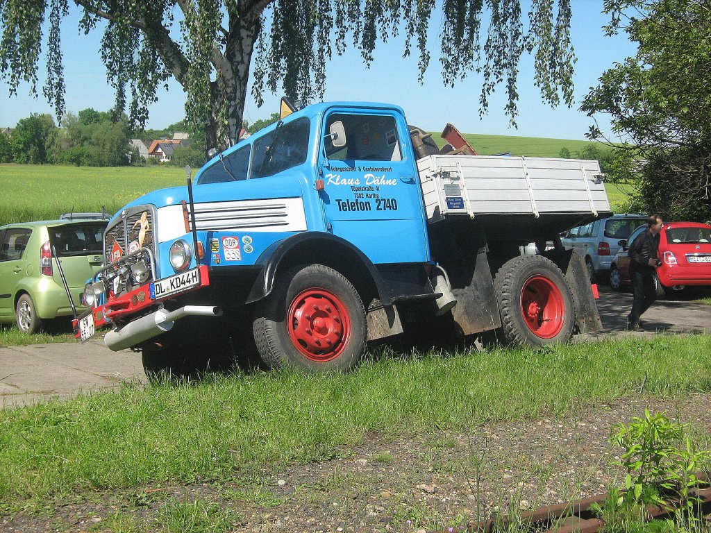 Alter LKW in Mgeln, 2010