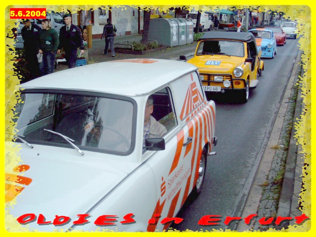 Oldieparade 2004 in Erfurt