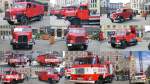 Alte Feuerwehrfahrzeuge in Erfurt