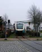 Arriva AR 2046 wird hier in den neg Teil in Nieb�ll rangiert.