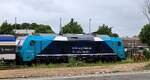 Na laaaanger Abwesenheit wieder im Dienst, die 245 211-8 REV/BCS X/27.08.21 mit neuer  Motorhaube  abgestellt in Nieb�ll am 14.06.2026
