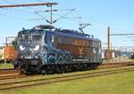151 062 der AltmarkRail  Das schwaze Schaf  in voller Schönheit, Pattburg 24.09.2025